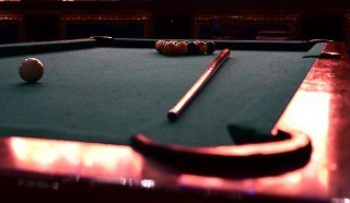 Pool table setup in Altoona